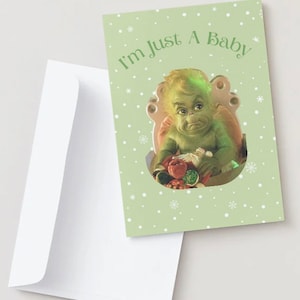 Der Grinch Weihnachtskarte
