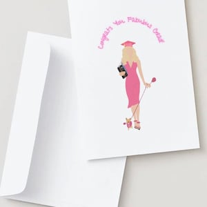 Elle Woods afstudeerkaart