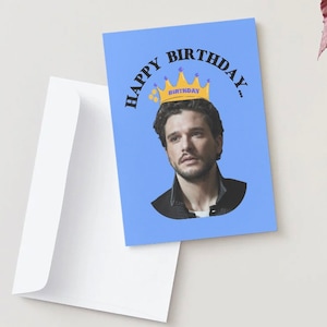 Tarjeta de cumpleaños de Jon Nieve