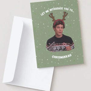 La carte OC CHRISMUKKAH - Seth Cohen