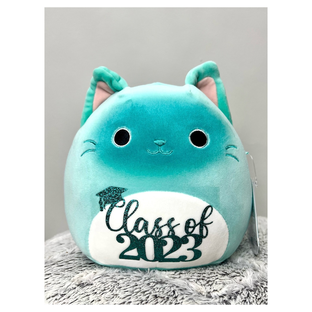 Personalized Squishmallow Graduation Plush 7.5 With Name Etsy