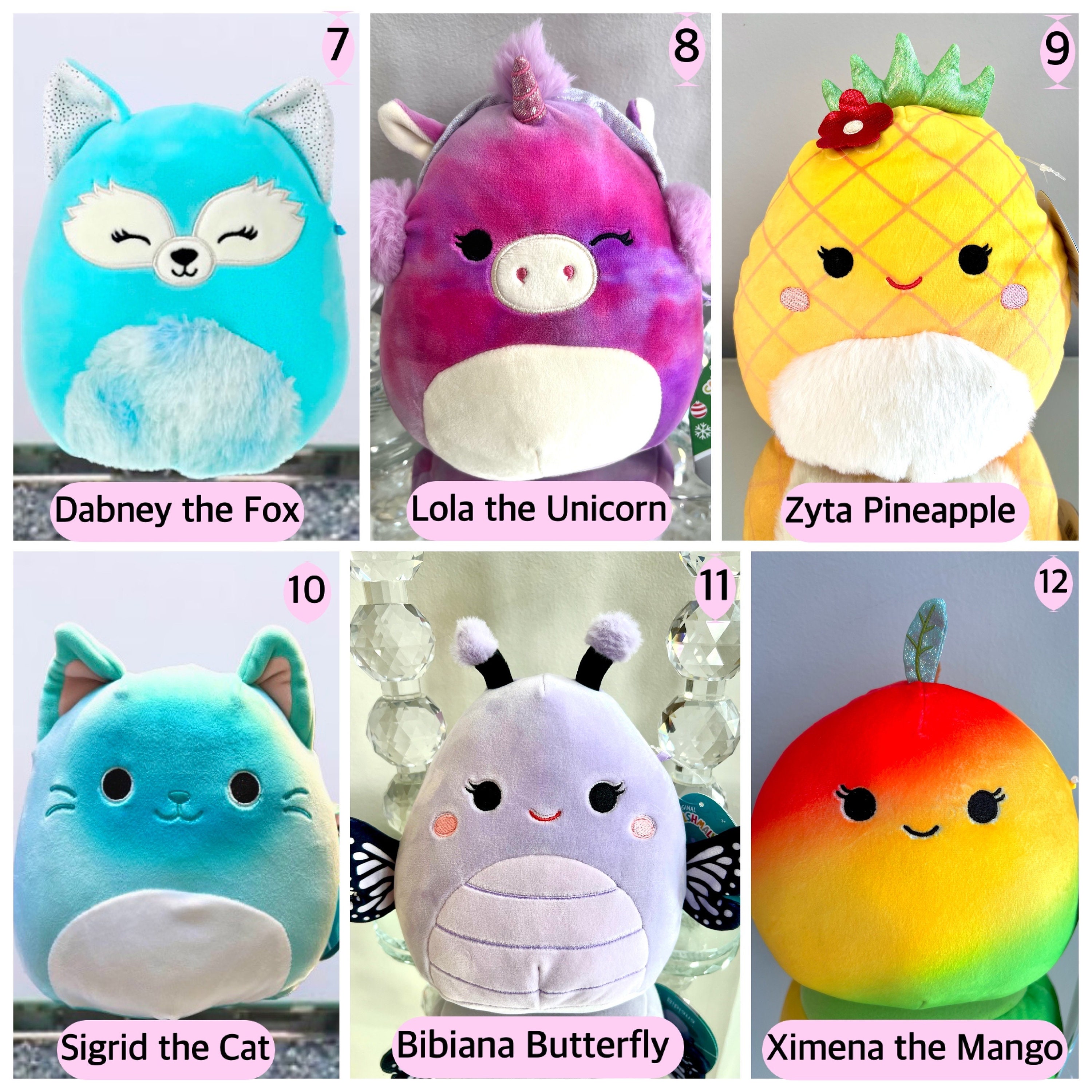 Personalized Graduation Squishmallow Plush 7.5 With Name Etsy