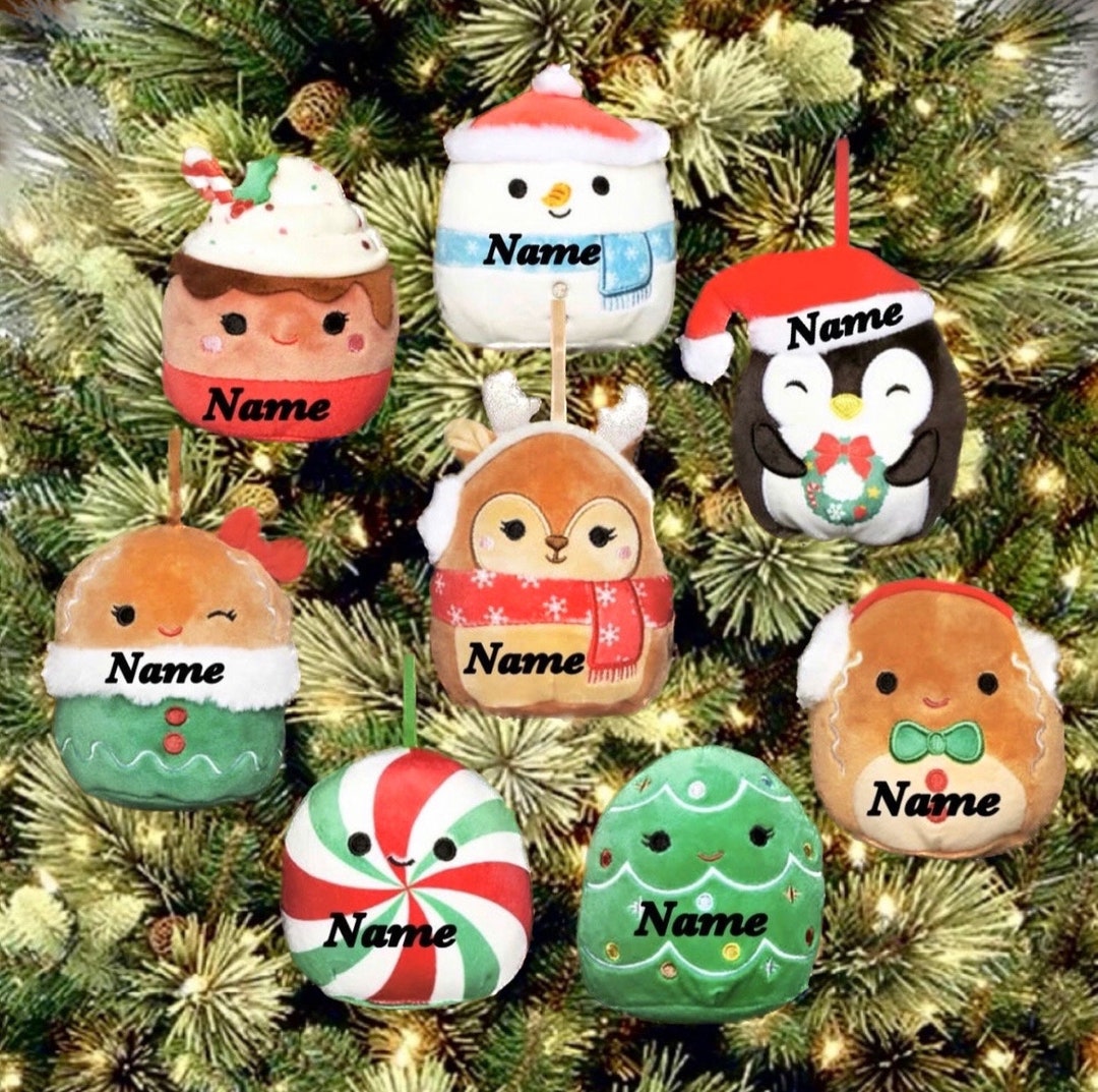 Personalized Ornaments Squishmallow 4 , Christmas Tree Ornaments