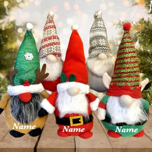 Personalized Christmas Gnome, Family Gnome, Christmas gnome decor, Santa Claus gnome, reindeer gnome, elf gnome, holiday, Christmas gift