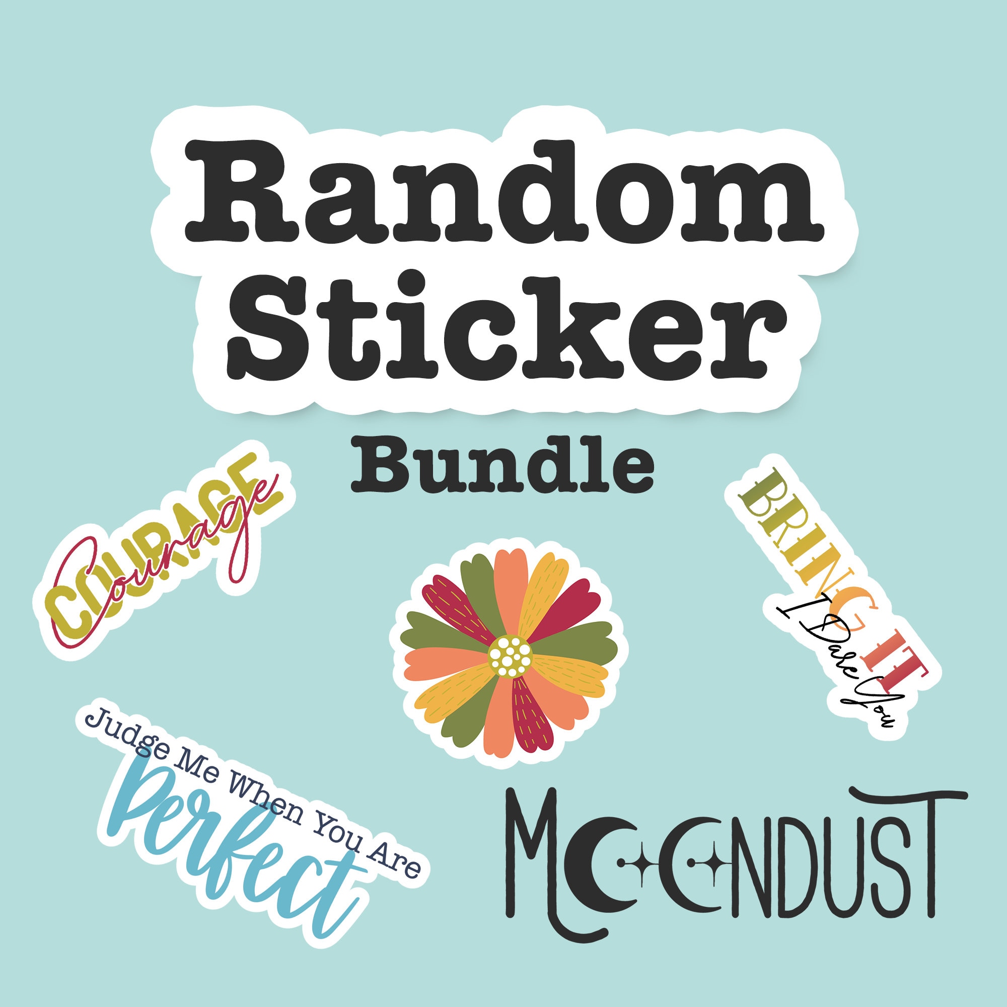 Random Standing Sticker Random Sticker Bundle, Sticker Bundles, Random Sticker Grab, Sticker ...