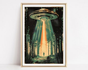 ufo-art-flying-saucer-poster-vintage-wall-art-art-decor-trendy