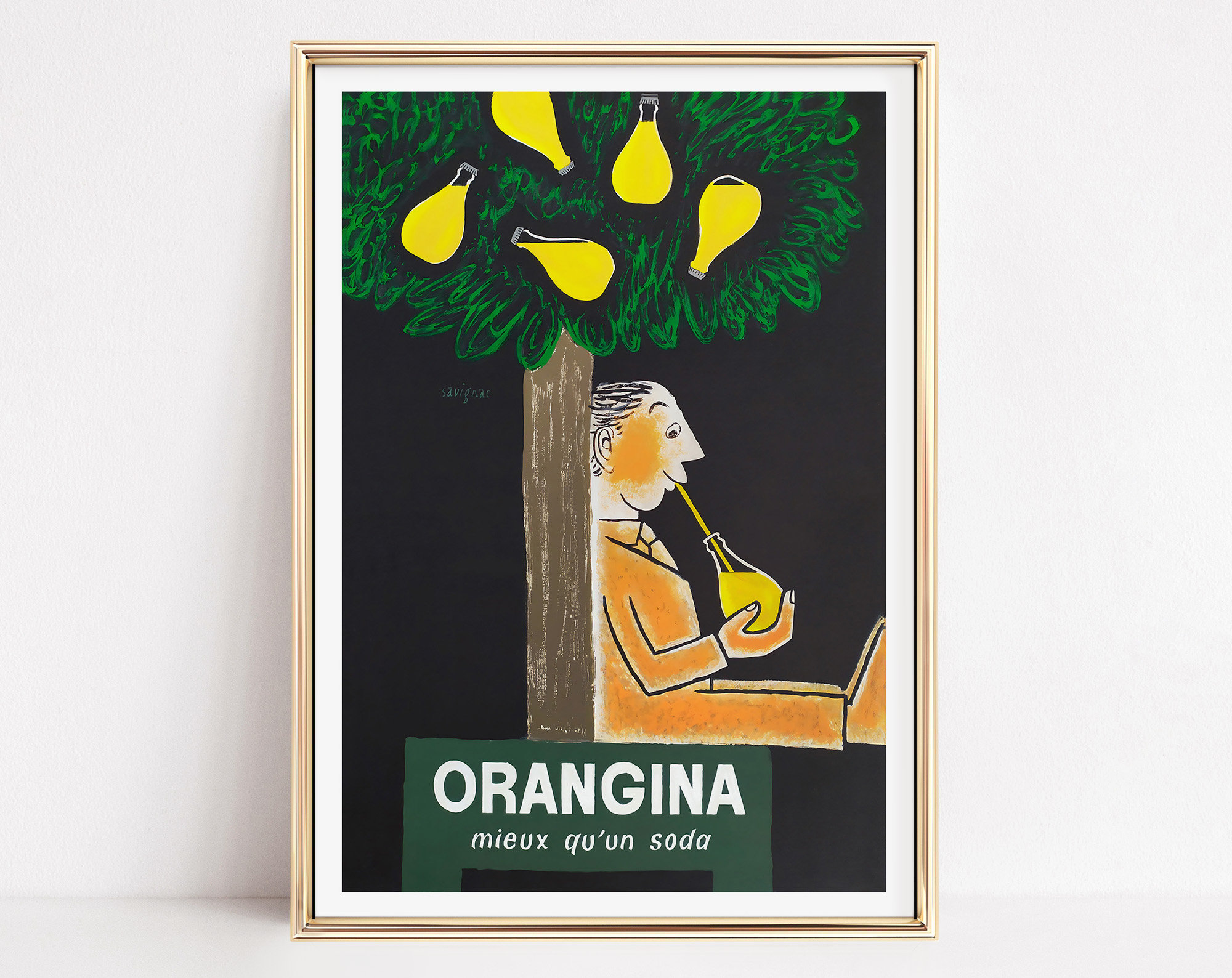 Orangina Poster - Etsy UK