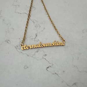 Ariana Grande Eternal Sunshine Necklace (Gold)