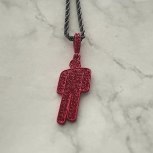 Billie Eilish Necklace (Red)