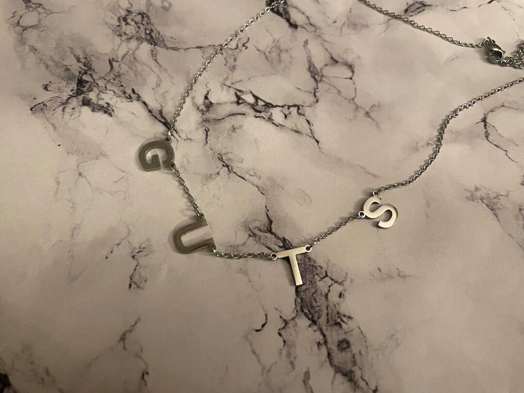 Olivia Rodrigo Guts Necklace silver - Etsy Canada