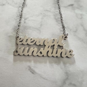 Ariana Grande Eternal Sunshine Necklace (Silver)