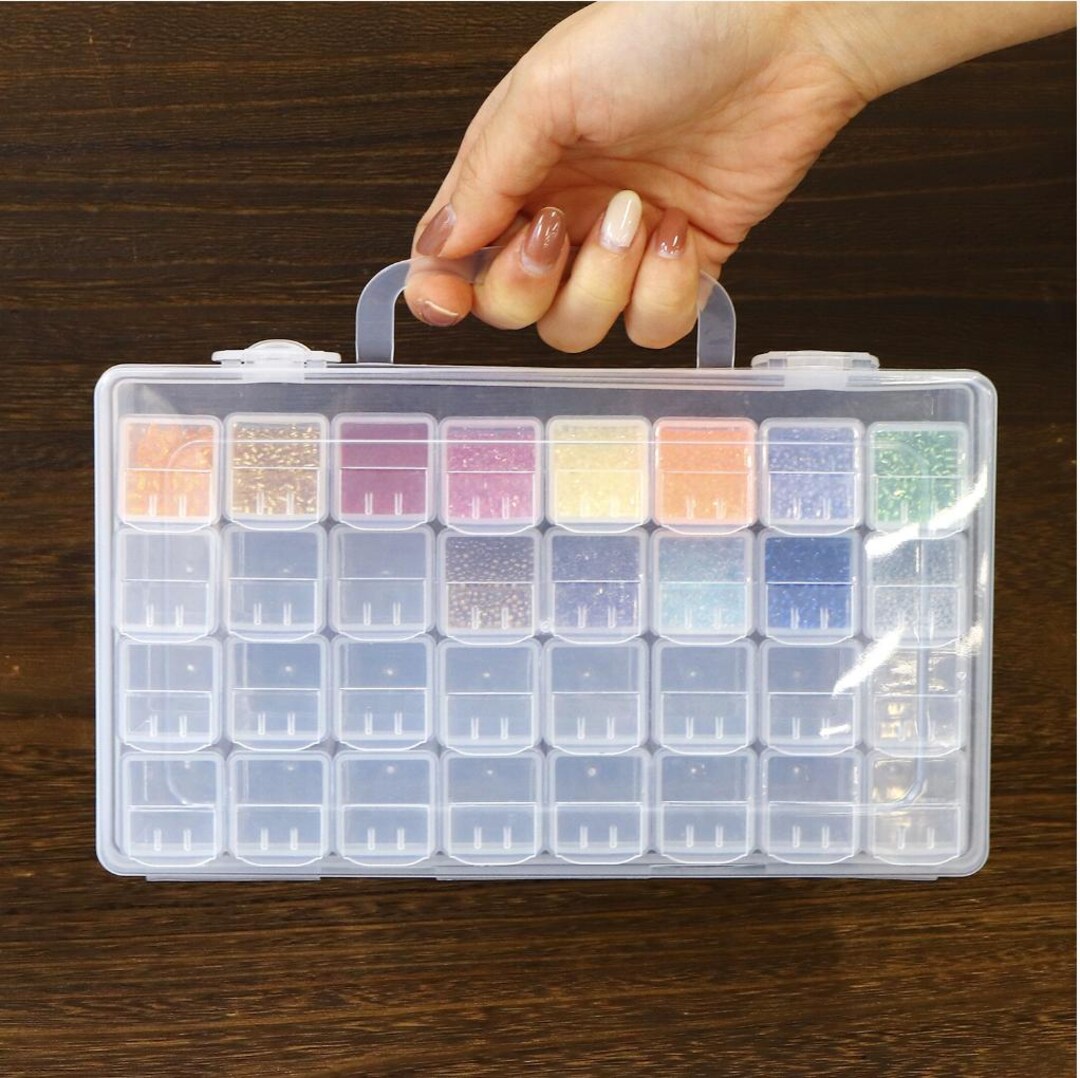 32-compartment Bead Organiser Case, Storage Box - Etsy