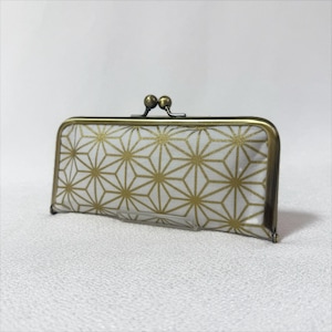 Japanese Motifs Handmade Sewing Tool Organiser, Frame Purse, Clasp, Scissors Holder, Made in Japan