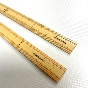 Mini Bambus Lineal 20 cm, 30 cm Made in Japan