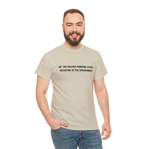 Be the reason someone stops believing in the government T shirt ATF Second amendment Abolish the Ban the Gift for agents is poo meme gift