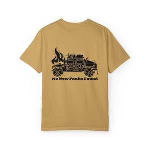 Humvee shirt, Motor Pool Mondays, No New Faults Found tshirt, funny army shirt, funny military shirt, Gift for veteran