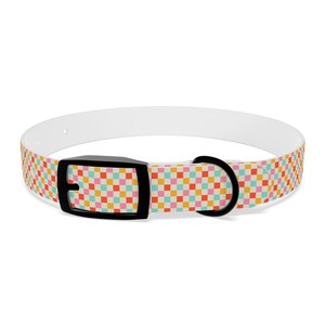 Colorful Dog Collar, Stylish Pet Accessory, Dog Fashion, Puppy Gift, Pet Lover&#39;s Dream, Adjustable Dog Collar