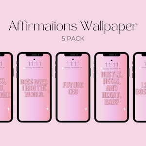 Aesthetic Wallpaper | Motivation Wallpaper | Affirmation Phone Wallpaper | HD Mobile Wallpaper | Positive Quotes | Boss Babe Wallpaper
