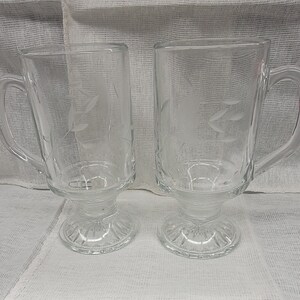 Heritage by Princess House Irish Mugs 2 set