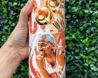 Vintage Michael Jordan Wrapped Tumbler
