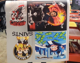 Custom DTF Transfer – We Print! You Press!