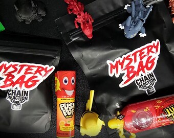 3D Printed Mystery Bag with Candy Treats | Fidgets, Flexis & Toys | Family Fun Gift