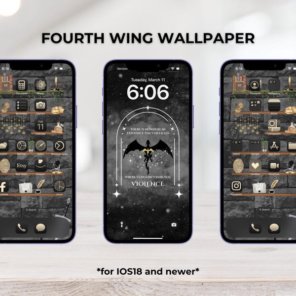 Booktok Wallpaper Etsy