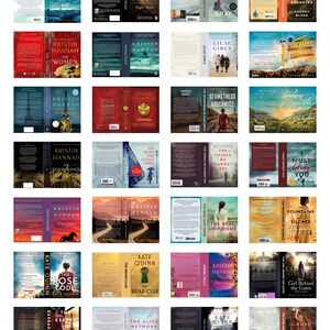 Contemporary & Historical Romance Mini Book Covers | Printable Bundle (Digital Download) image 7