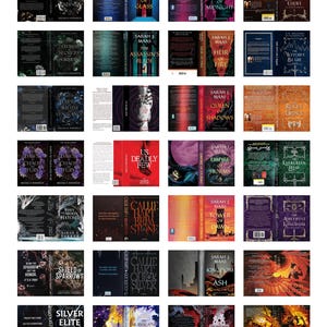 Ensemble essentiel de mini-couvertures de livres | Plus de 800 couvertures imprimables (téléchargement numérique) image 4