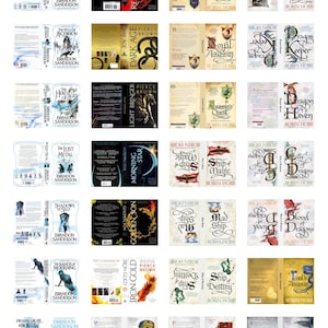 Ensemble essentiel de mini-couvertures de livres | Plus de 800 couvertures imprimables (téléchargement numérique) image 10