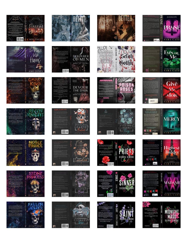 Ultimate Mini Book Cover Bundle | 1400+ Printable Covers (Digital Download) image 14