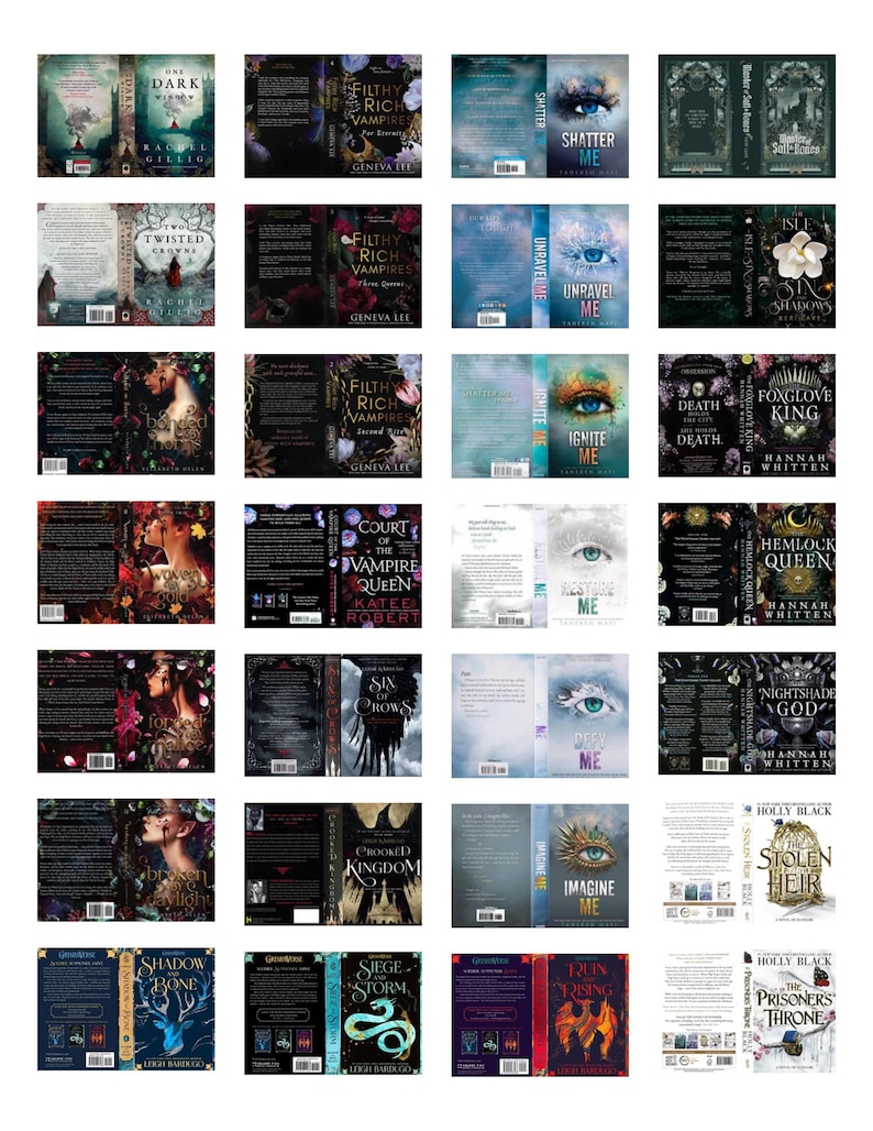 Ensemble essentiel de mini-couvertures de livres | Plus de 800 couvertures imprimables (téléchargement numérique) image 7
