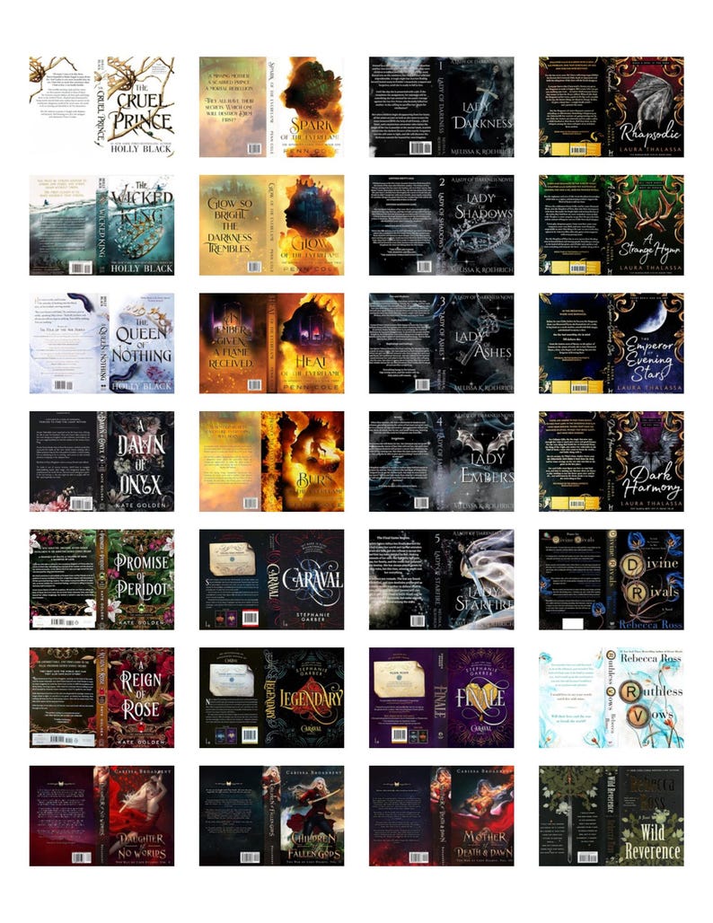 Ensemble essentiel de mini-couvertures de livres | Plus de 800 couvertures imprimables (téléchargement numérique) image 3