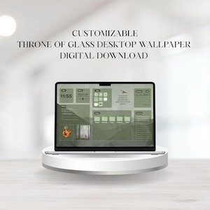 Throne of Glass Hintergrundbilder | BookTok Computer Bildschirmschoner (Digitaler Download)