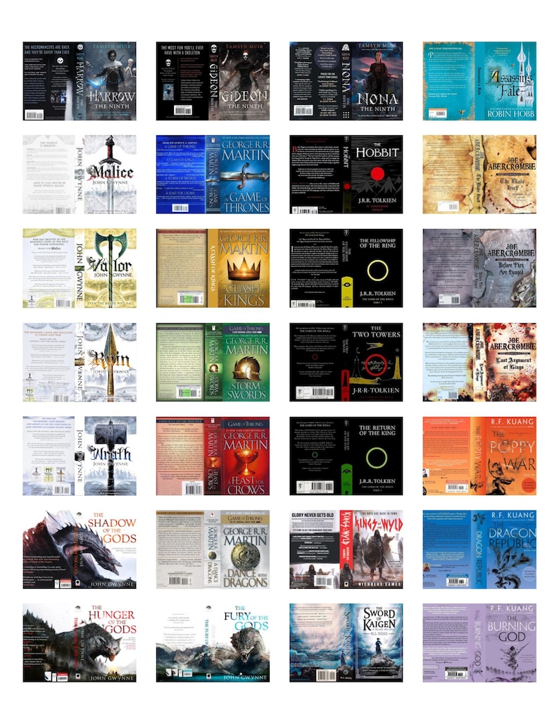 Ultimate Mini Book Cover Bundle | 1400+ Printable Covers (Digital Download) image 7