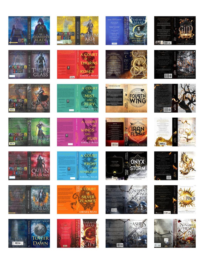 Ensemble essentiel de mini-couvertures de livres | Plus de 800 couvertures imprimables (téléchargement numérique) image 2