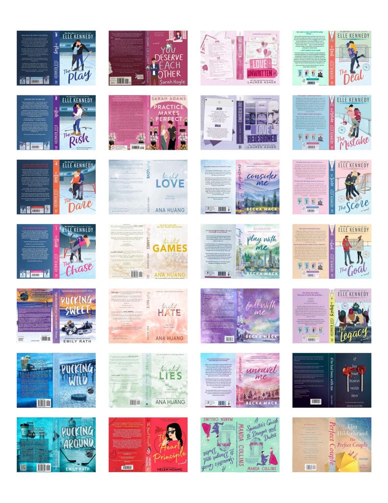Ensemble essentiel de mini-couvertures de livres | Plus de 800 couvertures imprimables (téléchargement numérique) image 13