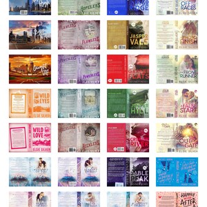 Contemporary & Historical Romance Mini Book Covers | Printable Bundle (Digital Download) image 4
