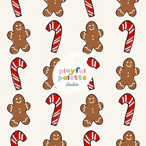 Peperkoek snoep stokken kerstvakantie naadloos patroon, peperkoekkoekjes kerst snoep riet naadloos, oppervlaktepatroon kerst