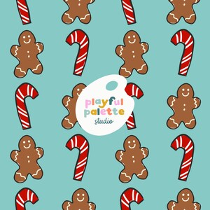 Peperkoek snoep stokken kerstvakantie naadloos patroon, peperkoekkoekjes kerst snoep riet naadloos, oppervlaktepatroon kerst