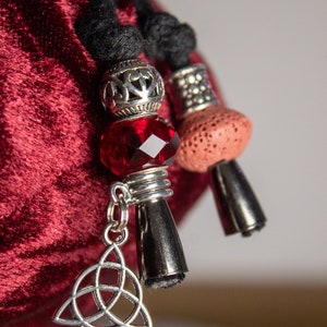 Deluxe Red Dice Pouch - Match Your Pouch to Your Class! - Etsy