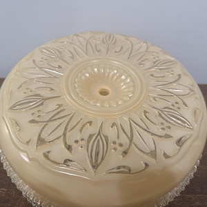Vintage Joyce Art Deco Glass Ceiling Light Shade