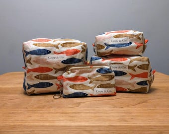 Quilted Bag Collection | Keychain Wallet | Summer Selects - Going Fishin'