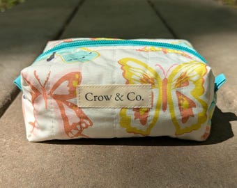 Mini Travel Bags - Nature Inspired Cosmetic Organizers - Wingspan