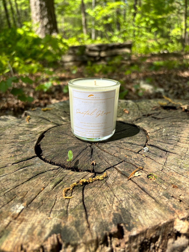 CrowAndCoArtisan Santal Grove Candle - Thumbnail 2
