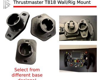 Thrustmaster T818 T598 Sim Wheel Wall / Rig Mount