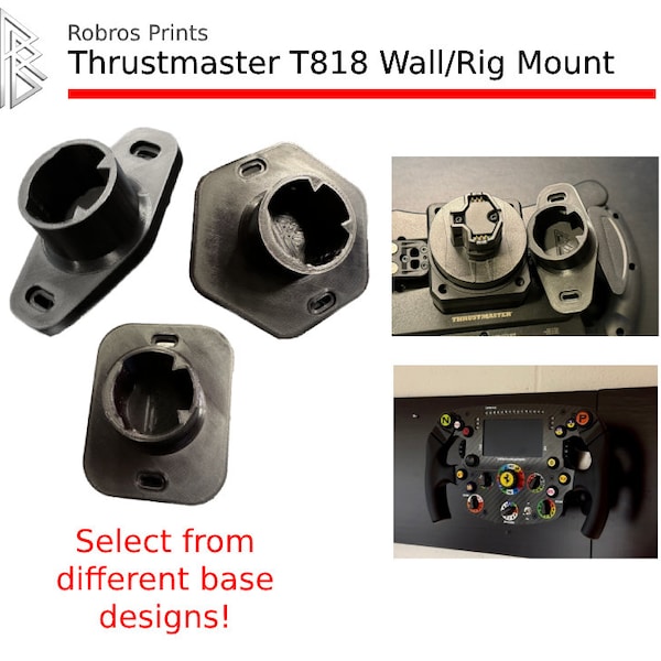 Thrustmaster T818 Sim Wheel Wall / Rig Mount