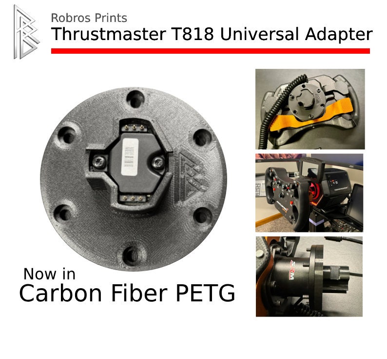 Thrustmaster T818 - Lenkrad Schnellspanner Adapter (2 Stück