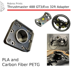 Thrustmaster 488 GT3 & EVO 32R Universal Wheel Hub Adapter