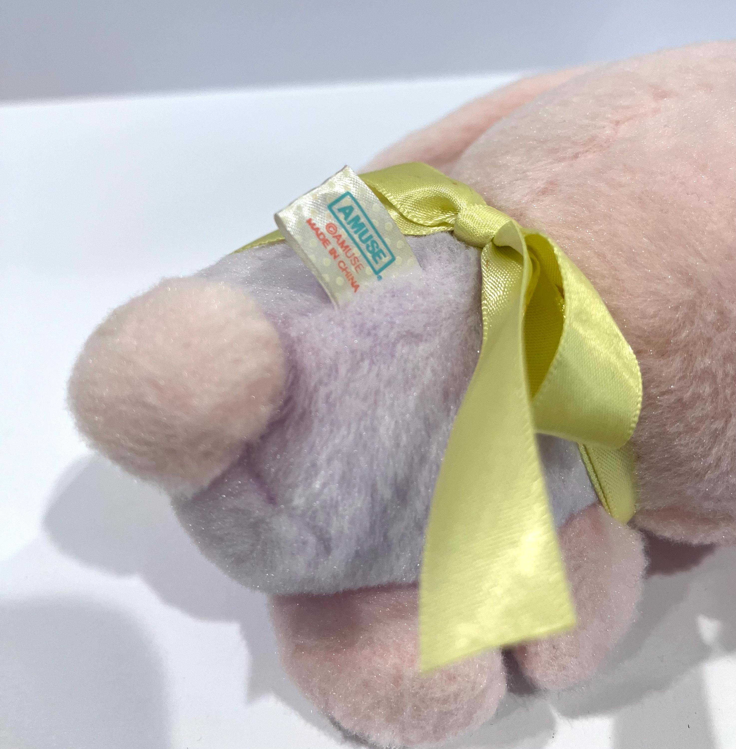 Amuse Japan Pote Usa Loppy Baby Pink Bunny Kawaii Soft Plush